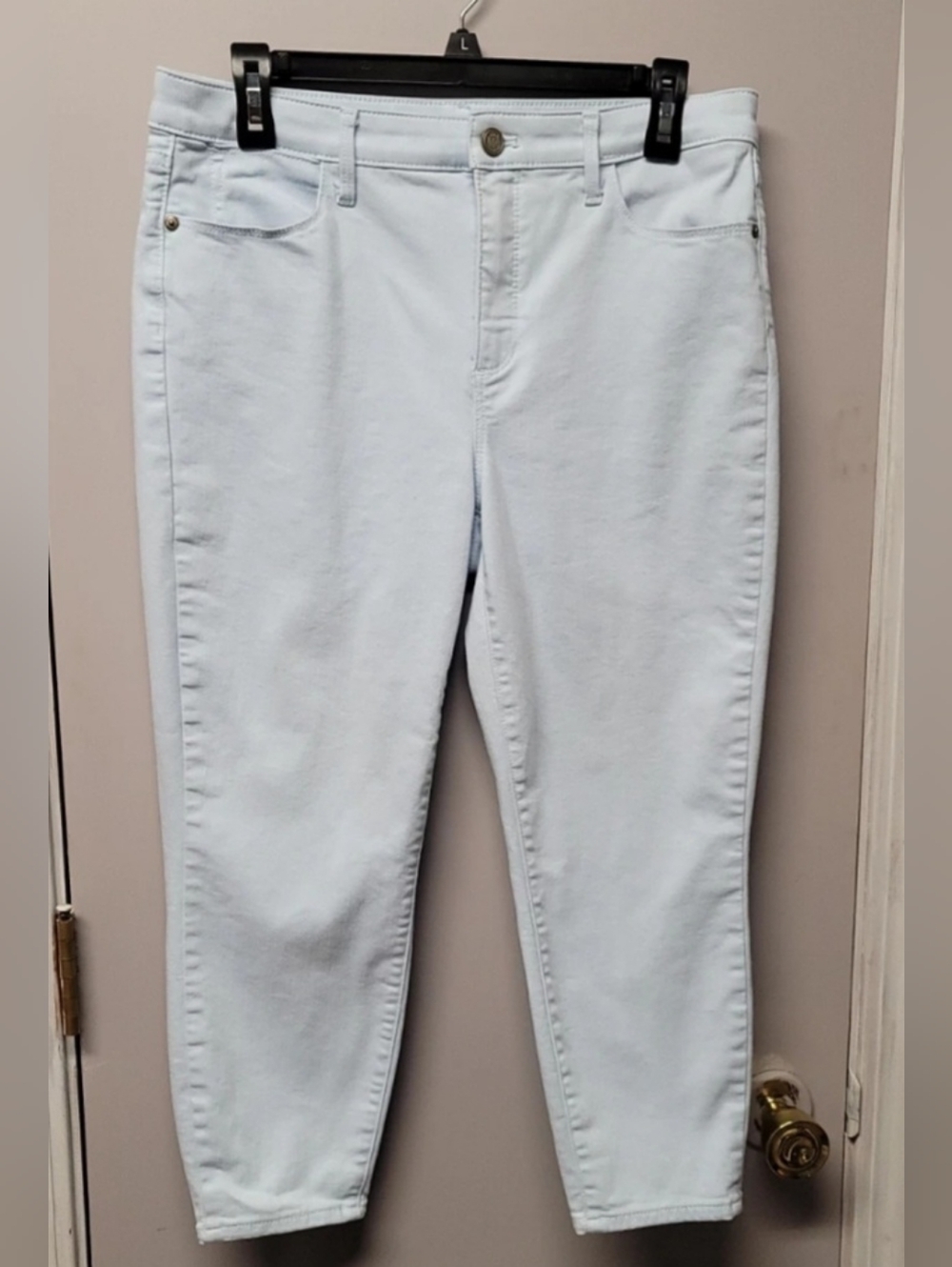 Tablots 10 Petite Aqua Cropped Jeans